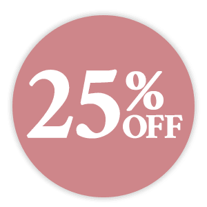 25% off