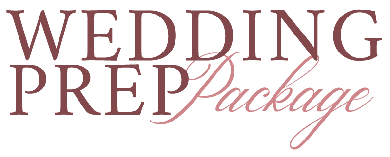 Wedding prep package