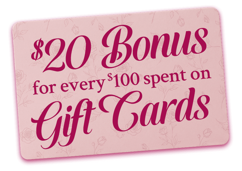 $20 Bonus May giftcard